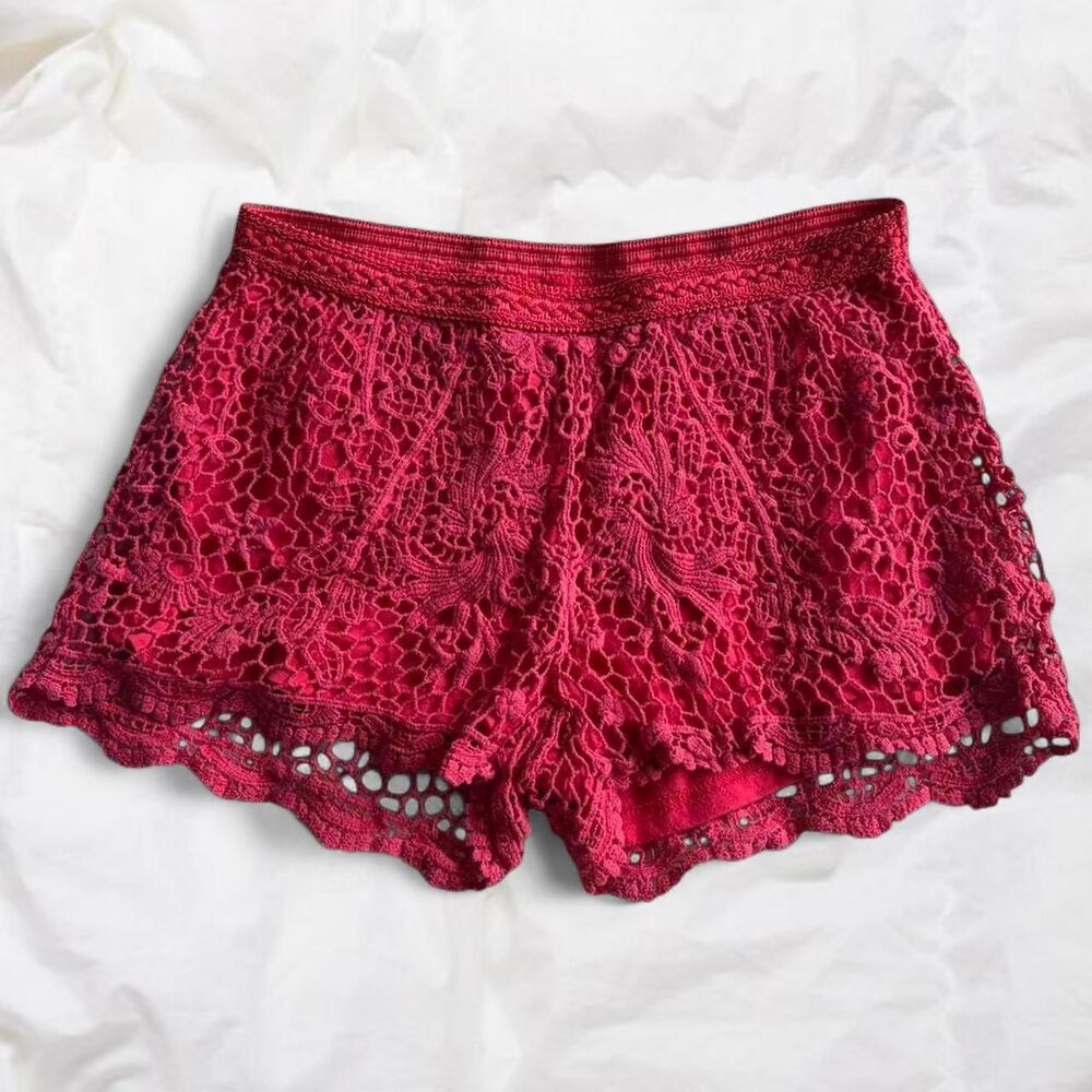 Mossimo Women's Red and Pink Shorts